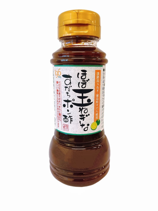 【甘くて美味しい！淡路島玉ねぎ使用】ほぼ玉ねぎなすだちポン酢（200㎖×6本セット）